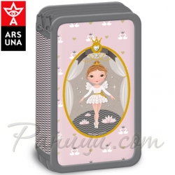 2015 Ars Una Swan Ballerina Несесер с два ципа 92667082 2015 Ars Una Swan Ballerina Несесер с два ципа 92667082
